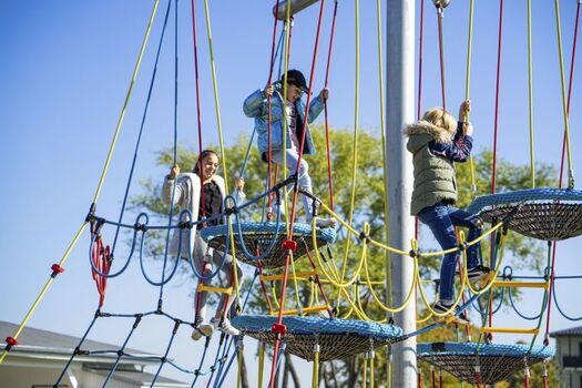Kletterturm für die Kinder
