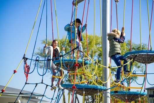 Kletterturm für die Kinder