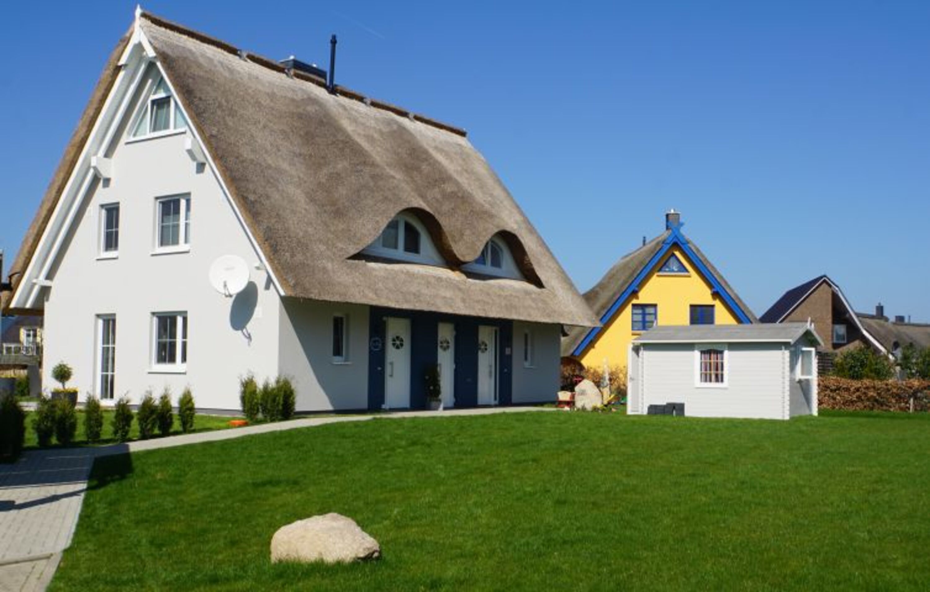 Reethaus Casa Baltica von der Straße
