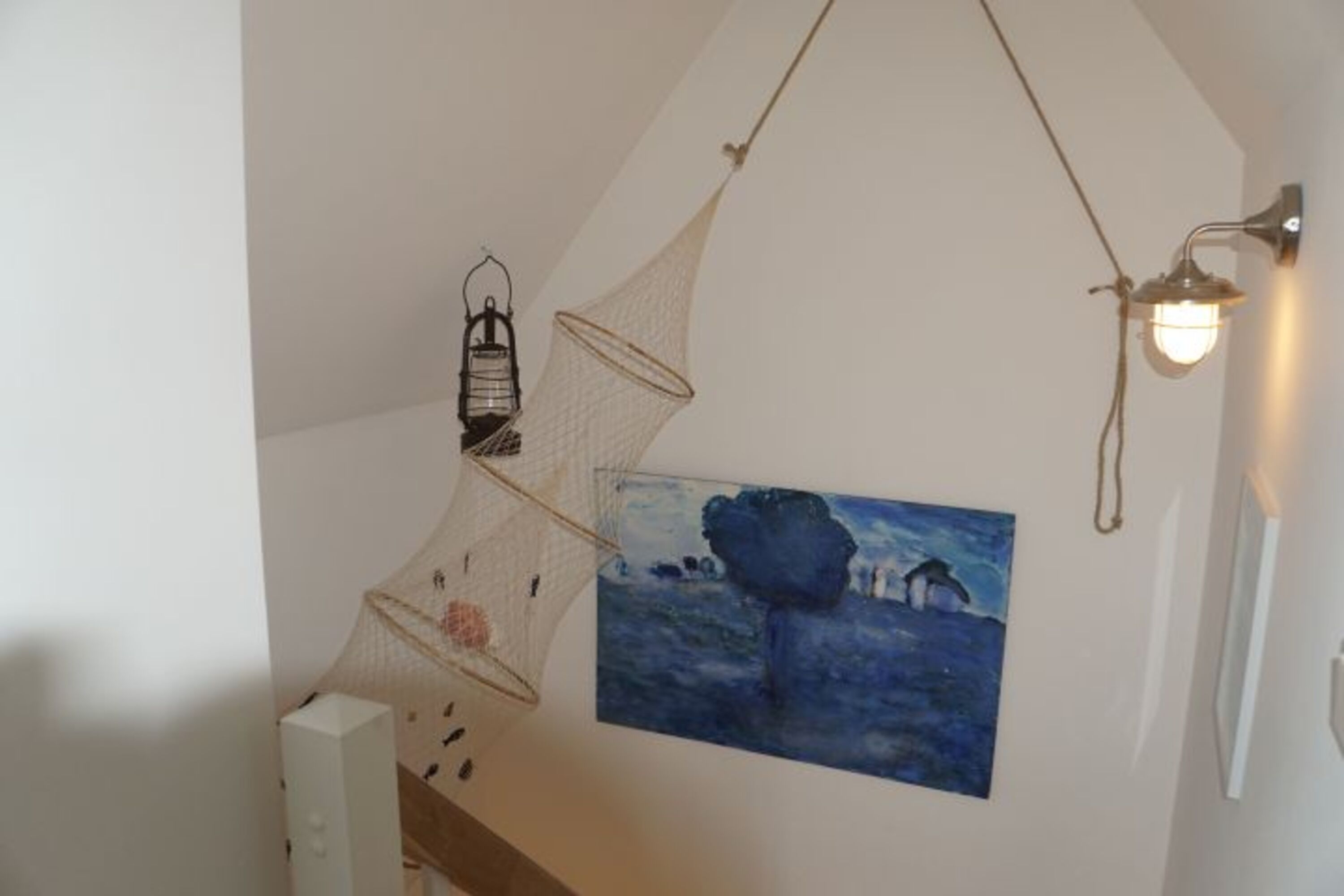 Treppe ins 1. OG