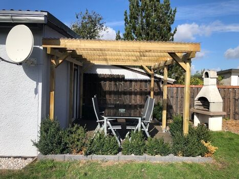 Überdachte Terrasse