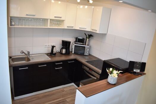 Küche (Kühl-Gefrierkombi auch für Barfer gut geeignet)