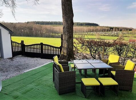 eingezäunter Garten