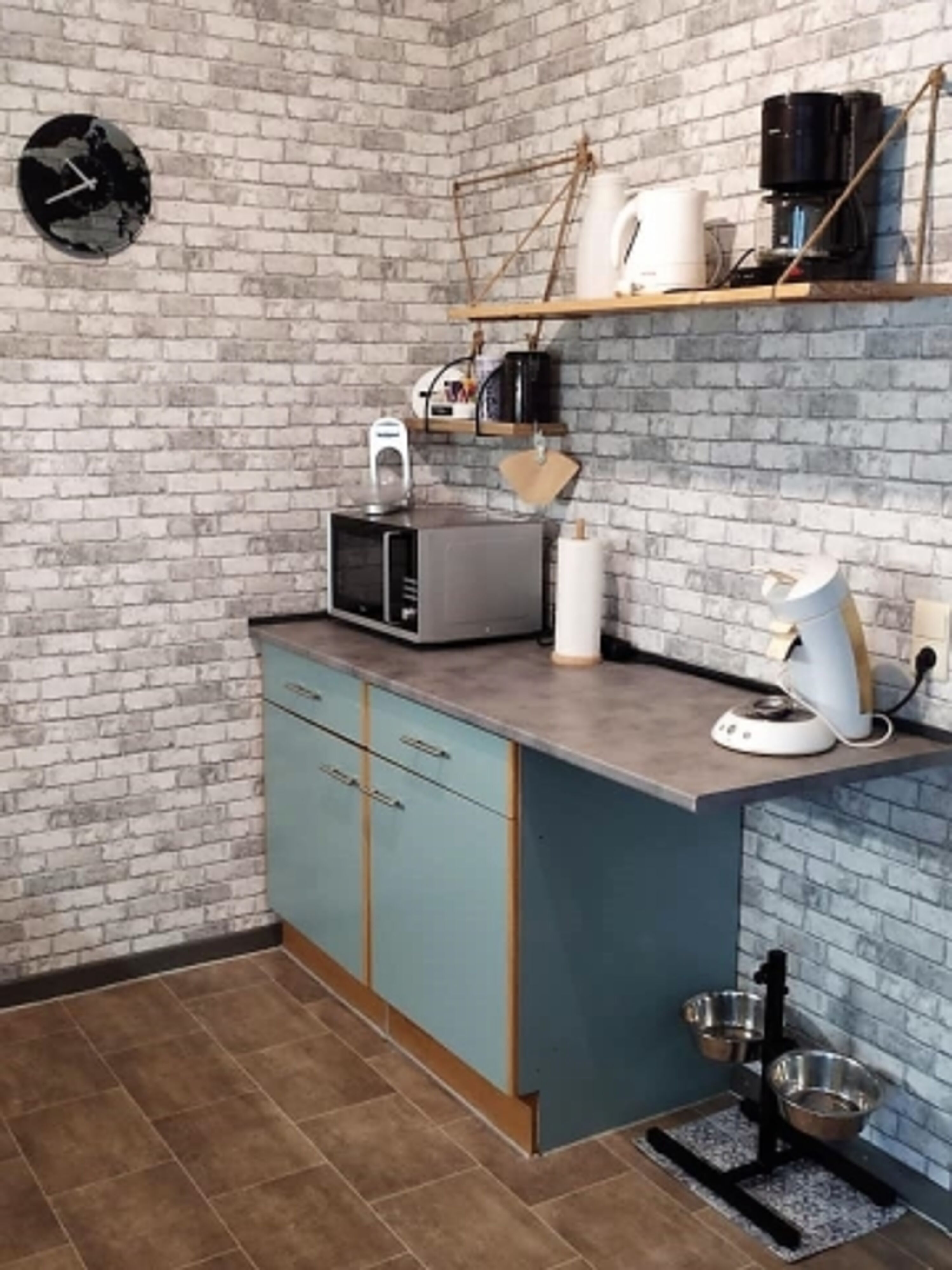 Küche, Mikrowelle, Kaffeemaschine, Senseo, ..