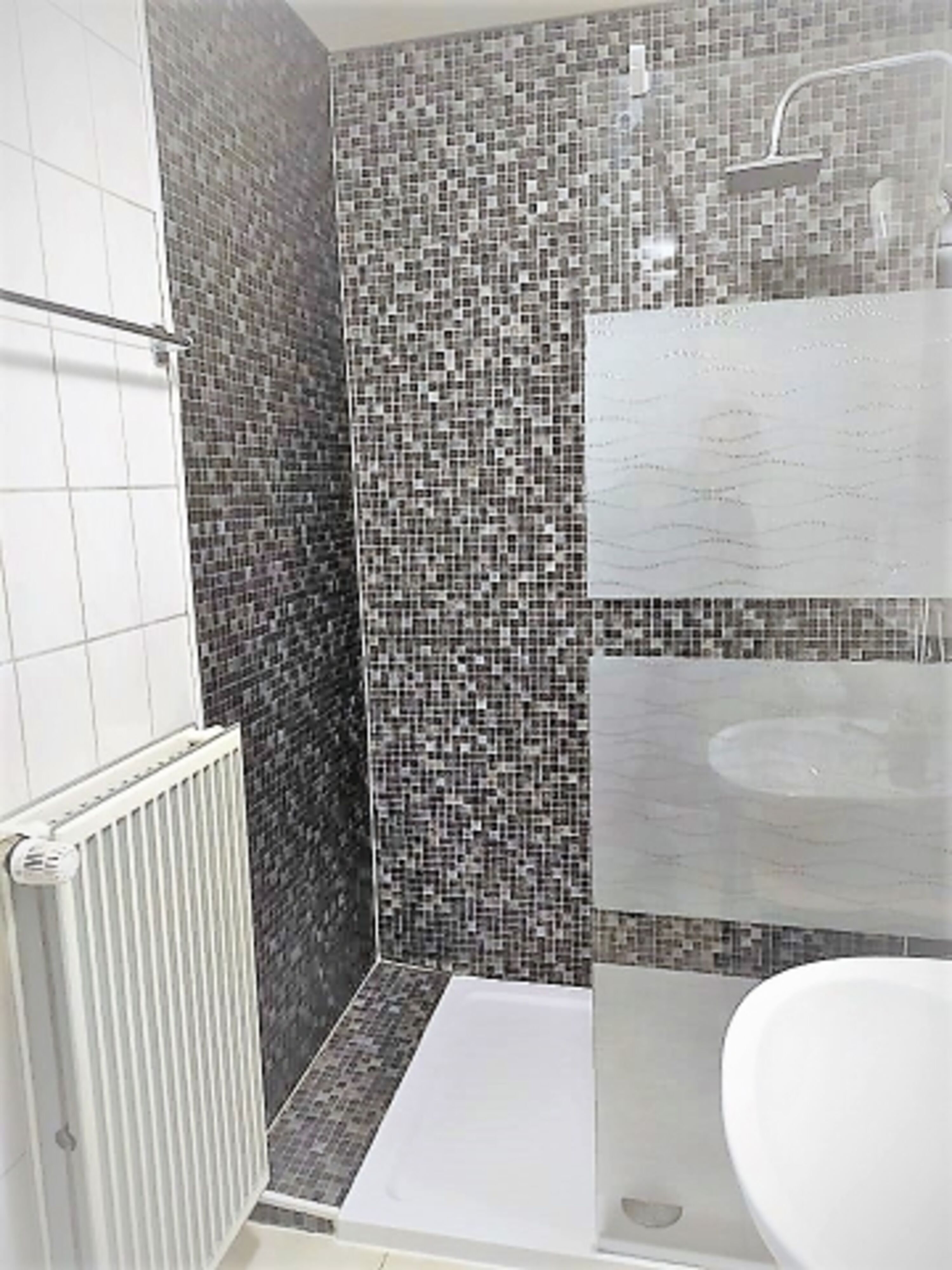und italienischer Dusche
