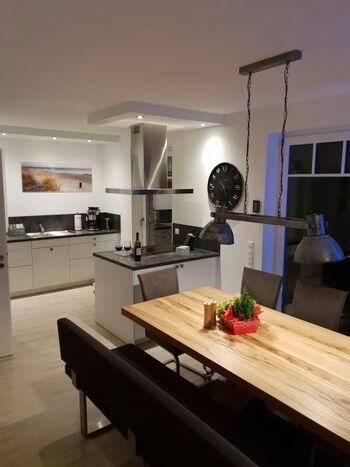 Essbereich und Küche 