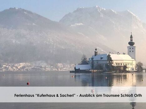 Schöne Ausflugsziele - zum Beispiel am Traunsee Schloß Orth. 