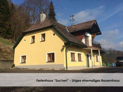 Ganzes Ferienhaus zur alleinigen Nutzung - ehemaliges kleines Bauernhaus. 