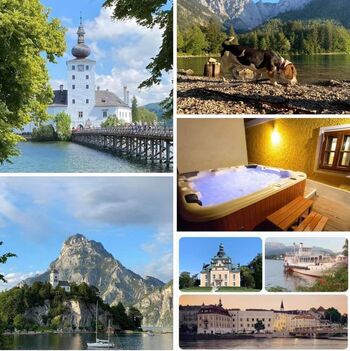 Traunsee mit vielen Ausflugszielen und schönen Fotomotiven vor Ort.