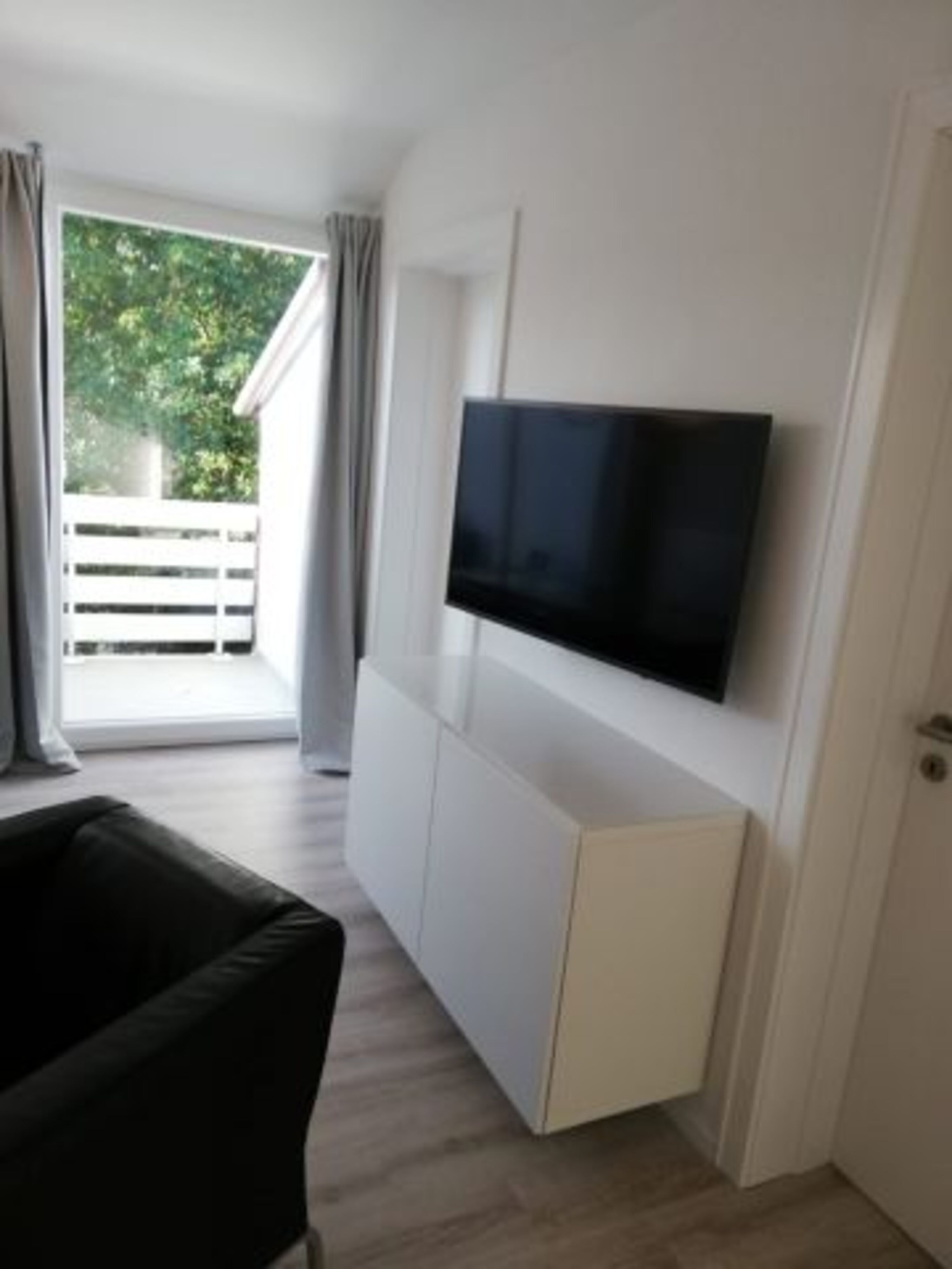 Wohnraum mit TV