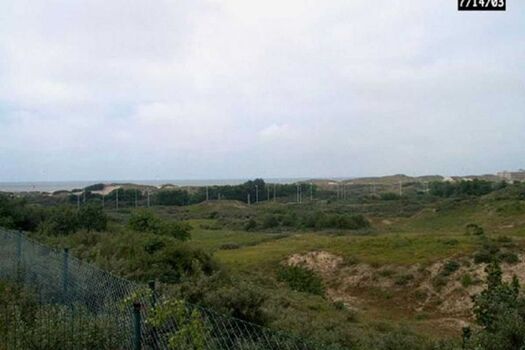 Ausblick auf Dünen und Meer 