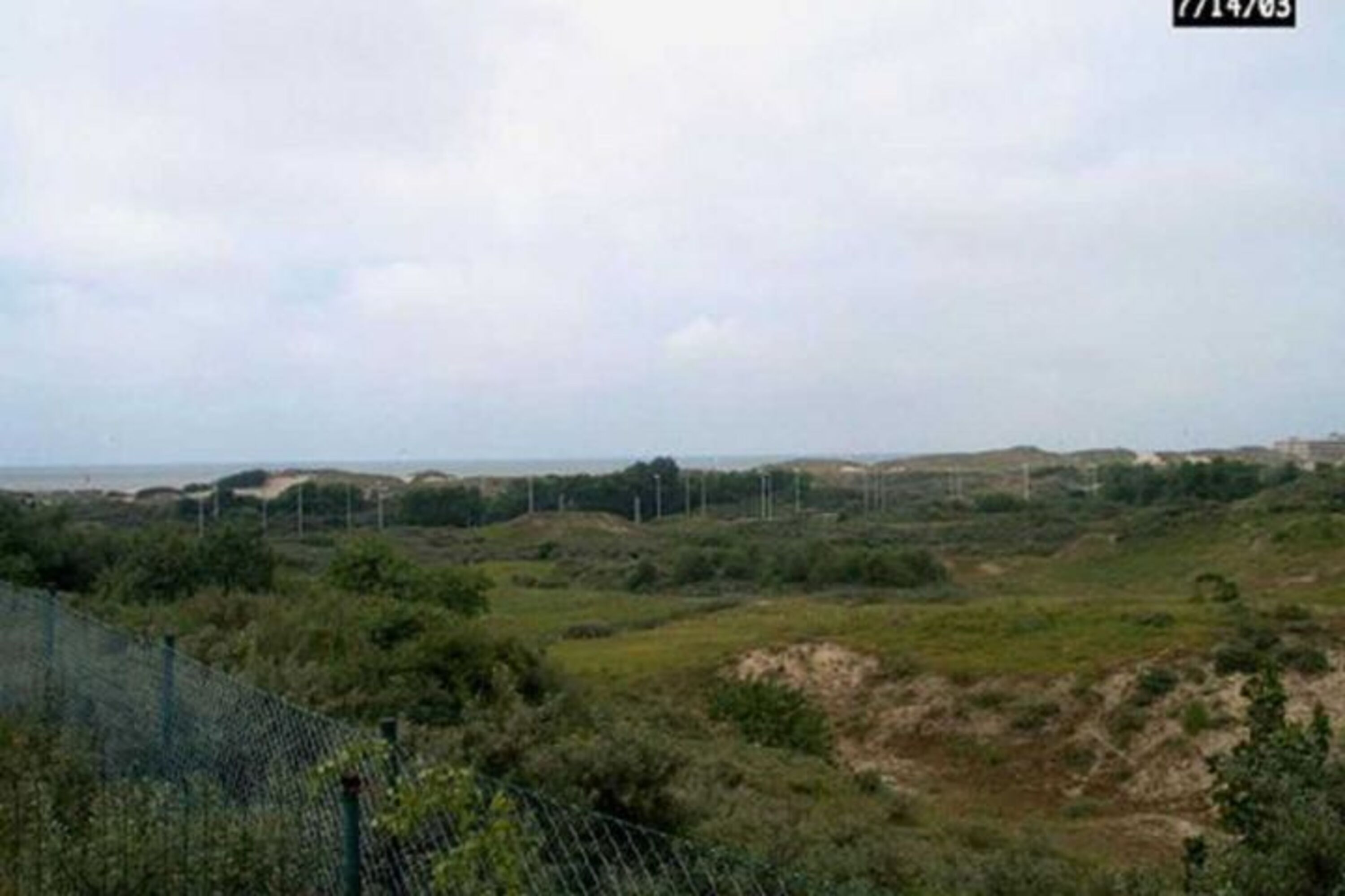 Ausblick auf Dünen und Meer 