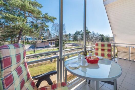 Blick vom Hauptbalkon 