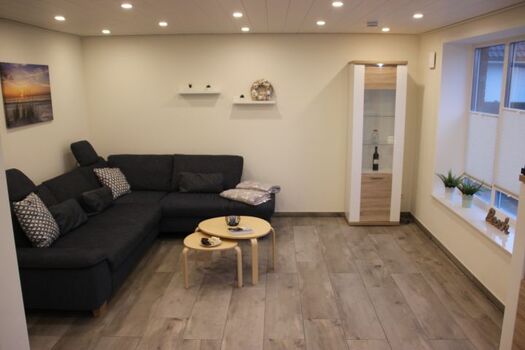 Wohnbereich mit Fußbodenheizung