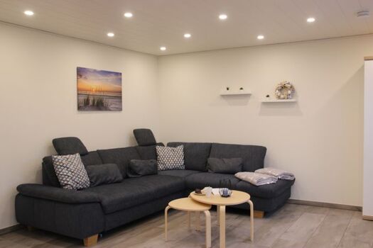 Wohnbereich mit Ecksofa