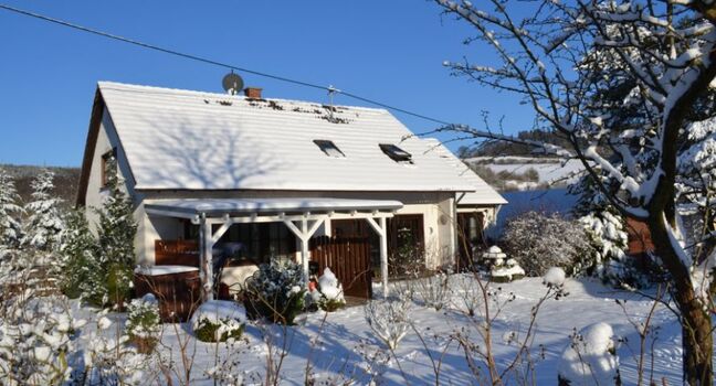 Ferienhaus Ooser Tälchen im Winter