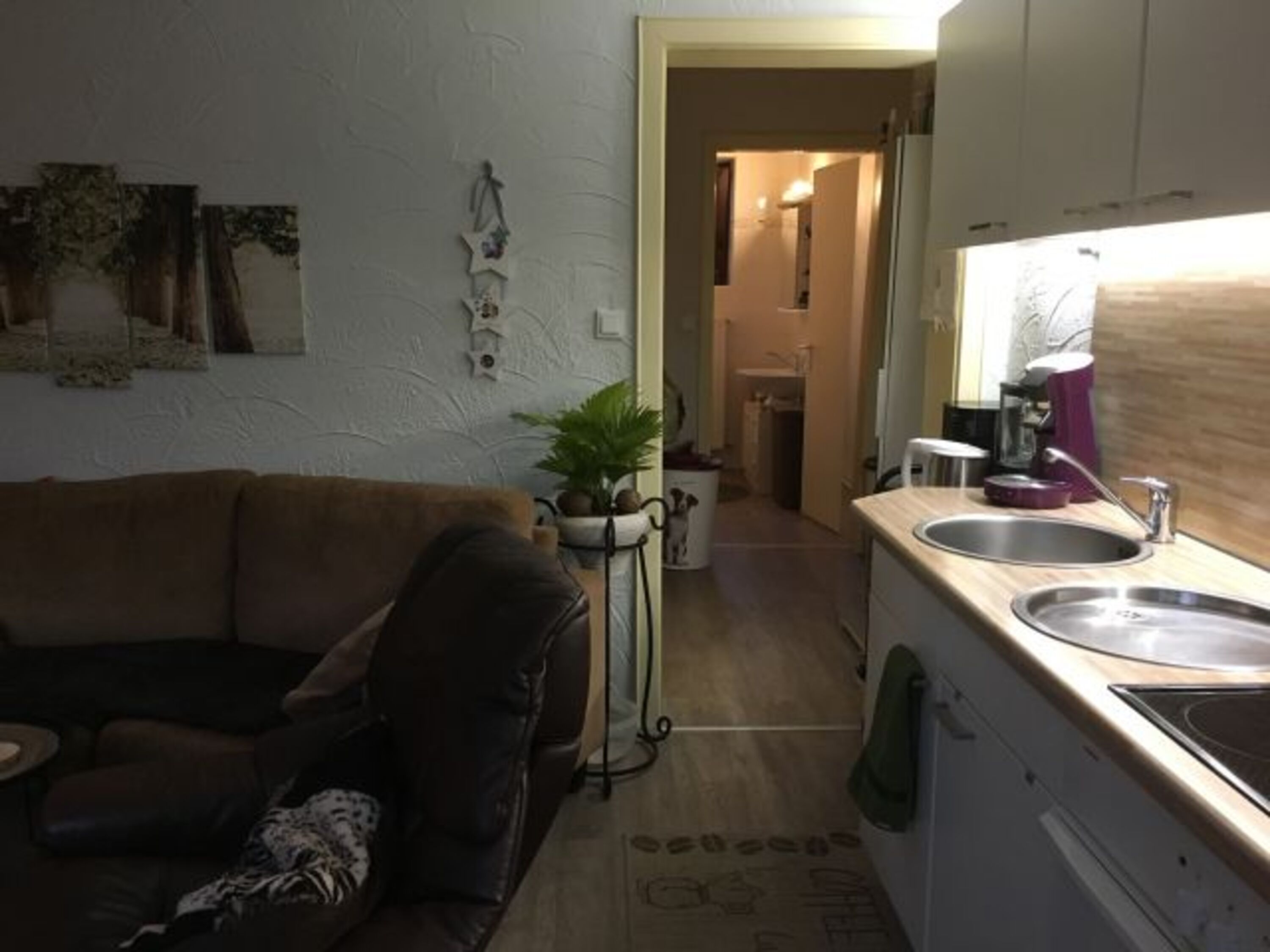 Wohnraum mit Küche