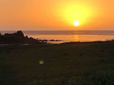 Bretagne - Sonnenuntergang von das Wohnzimmer