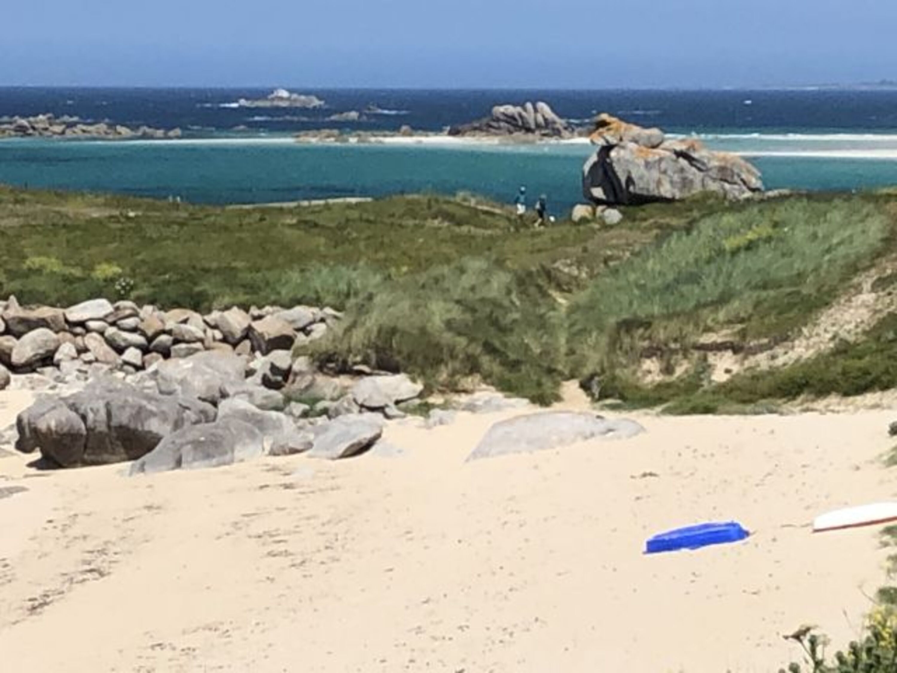 40m von das Haus - Ihr Strand, Prima! und super schön - Allein mit Hunde am Strandd