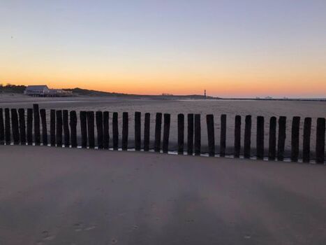 Sonnenuntergang am Strand