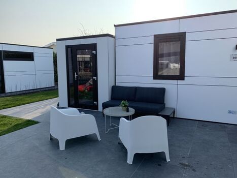 Loungeecke auf der Terrasse