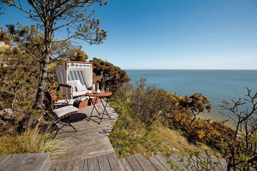 Terrasse mit Meerblick