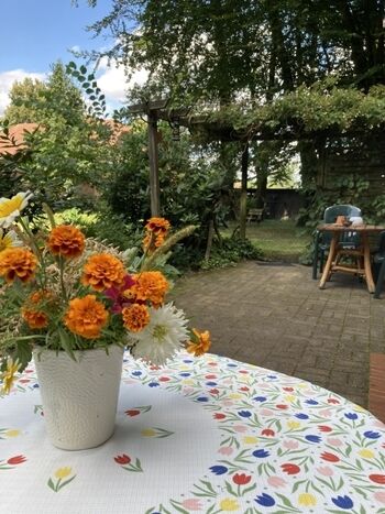 Ein sommerlicher Gruß aus dem Blumengarten