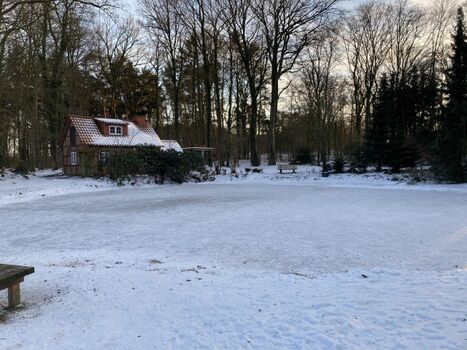 Ferienhaus Backhaus im Winter