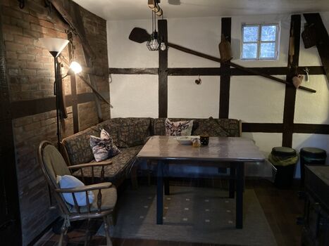 Rustikal aber sehr gemütlich Sitzecke Wohnküche