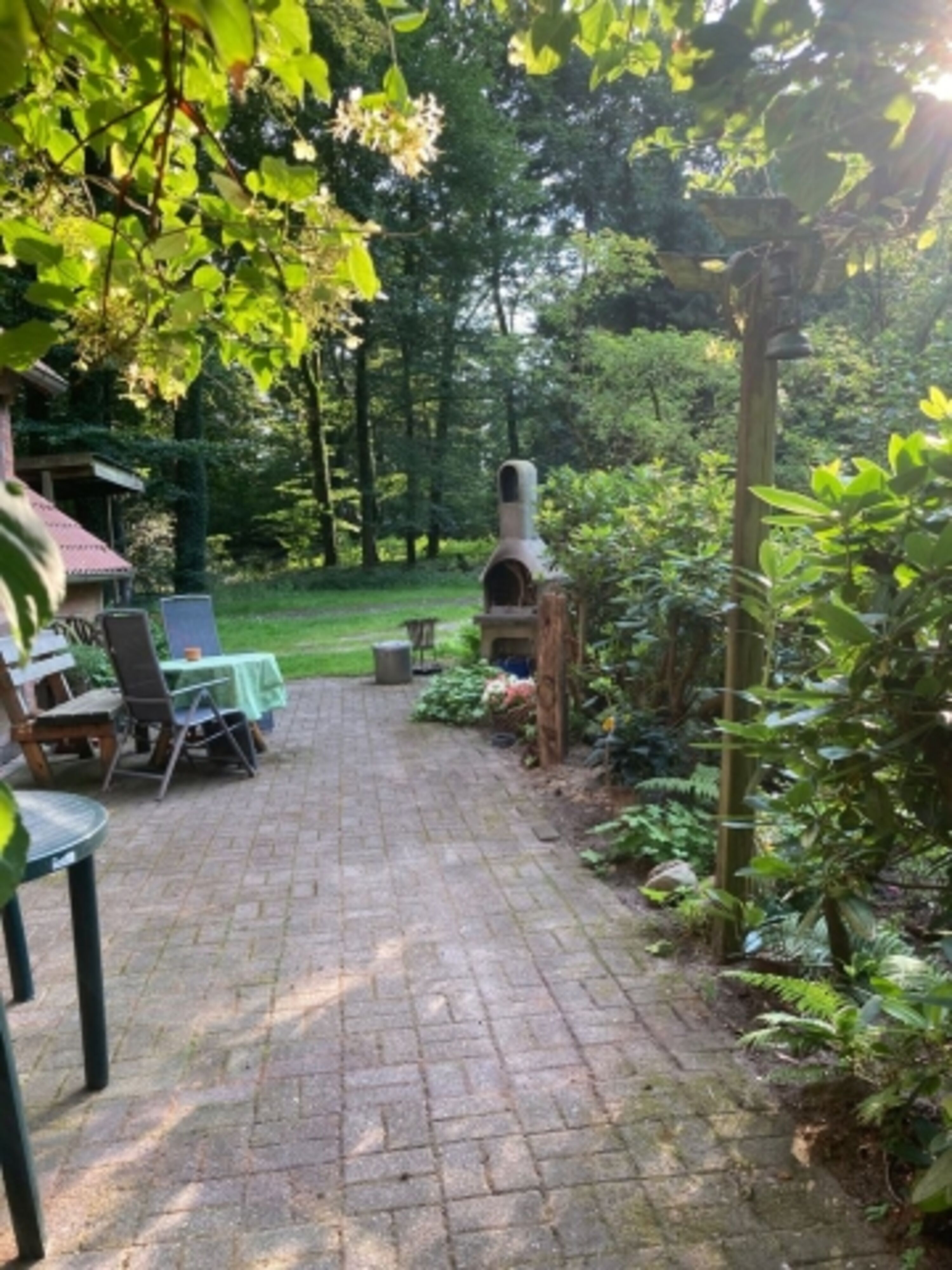 Sommer am Backhaus