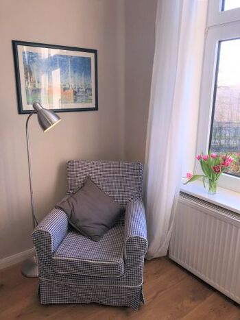 ...und gemütlicher Leseecke