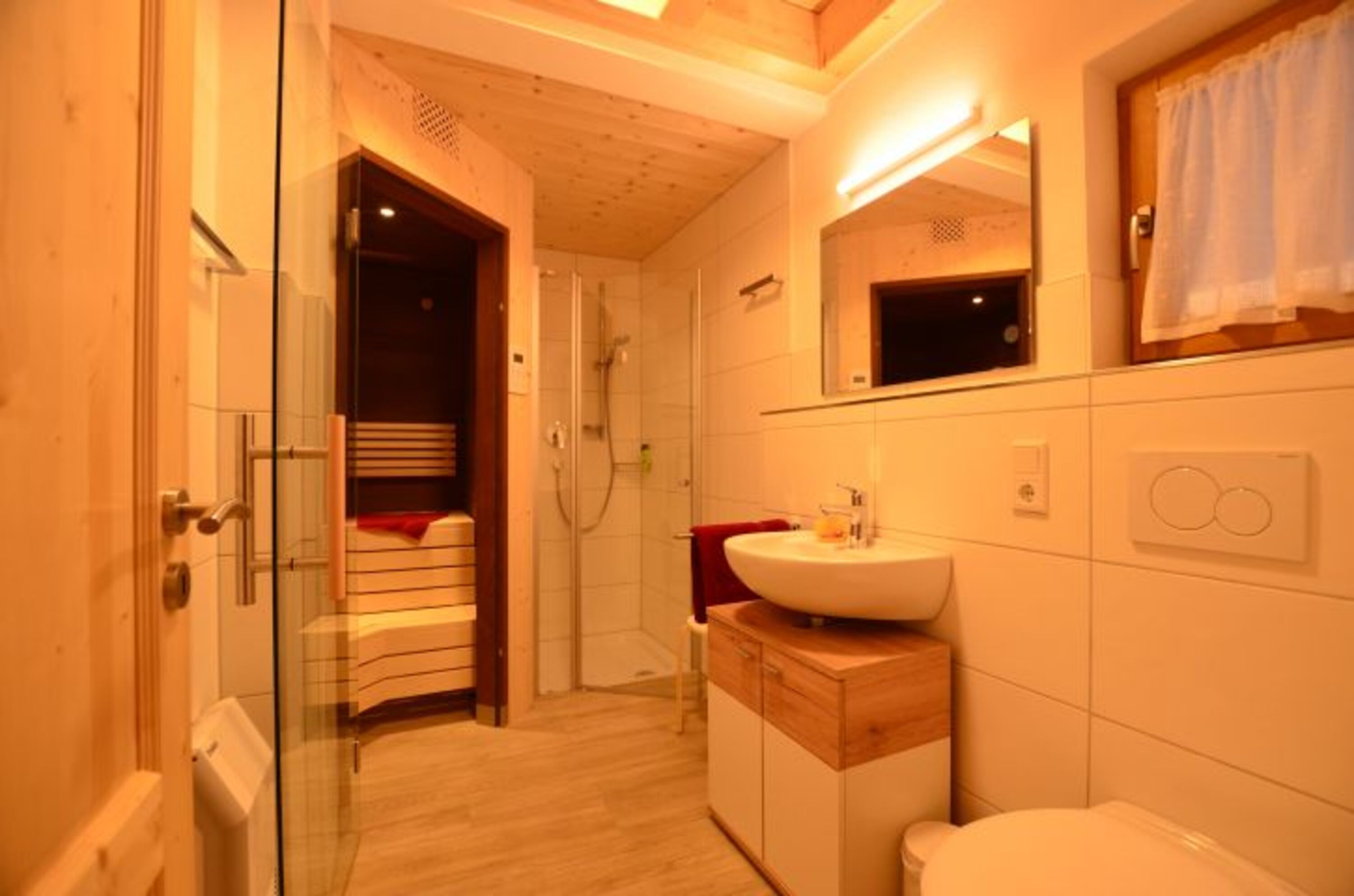 Badezimmer EG mit Sauna
