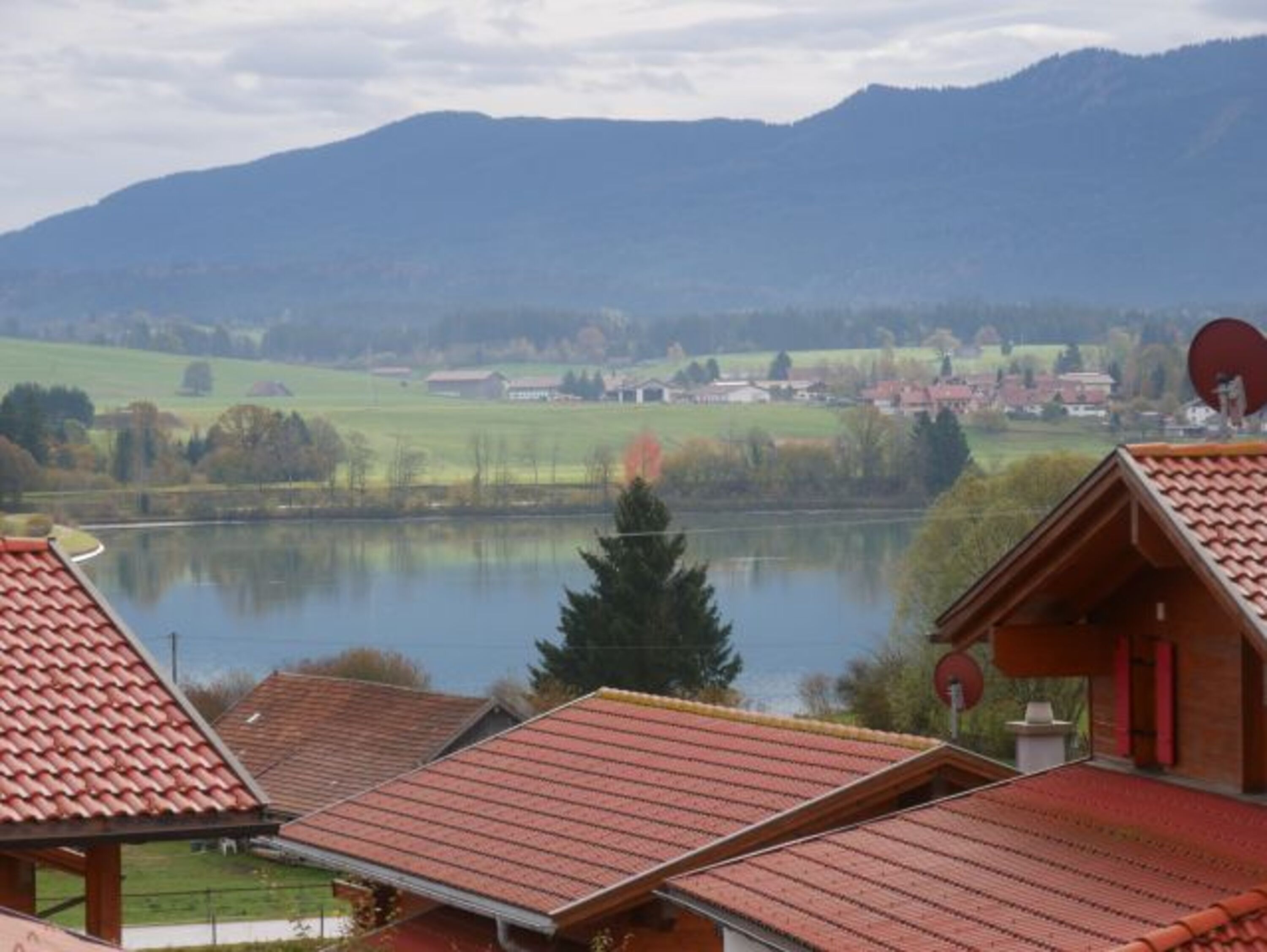 Aussicht vom Balkon