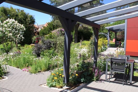 Terrasse und Ausblick