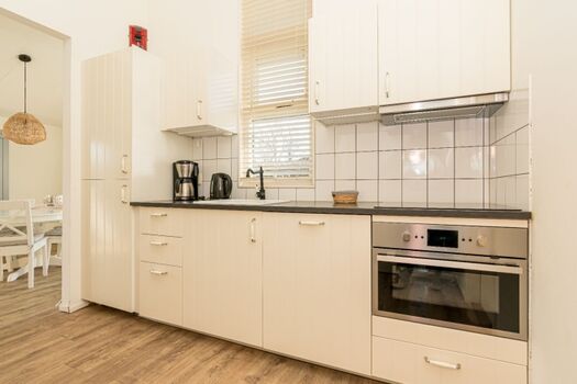 Die  Küche mit allem Komfort