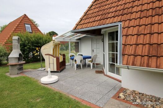 Überdachte Terrasse