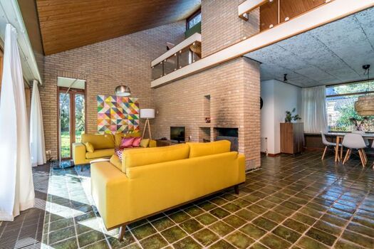 Das gemütliche Wohnzimmer (im Vintage-Stil)