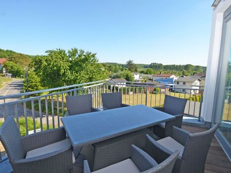 Balkon im Obergeschoss