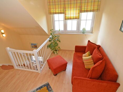 Galerie mit Schlafcouch