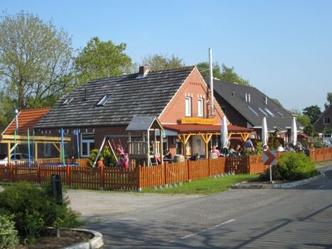 Pizzeria mit Biergarten