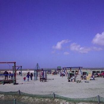 Spielplatz am Strand