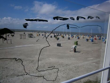 Blick vom Strand Restaurant