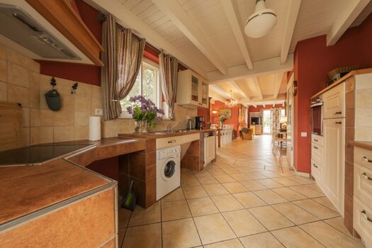 Reetdachhaus Kranich - Küche