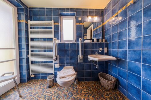 Reetdachhaus Kranich - Saunabad im EG