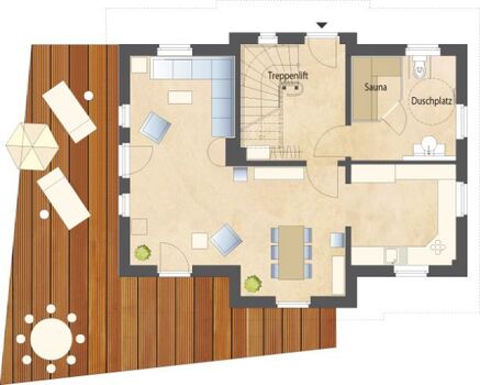 Grundriss Erdgeschoss