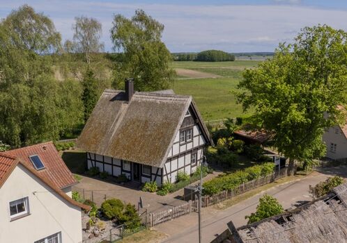 Ferienhaus Flieder - Luftaufnahme