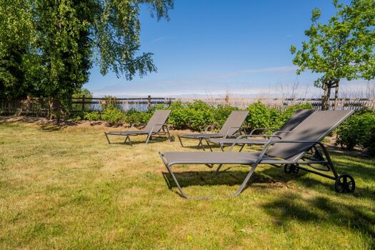 Ferienhaus Flieder - Garten 