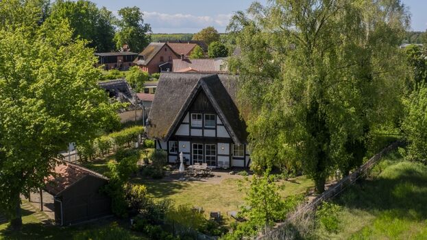 Ferienhaus Flieder - Luftaufnahme