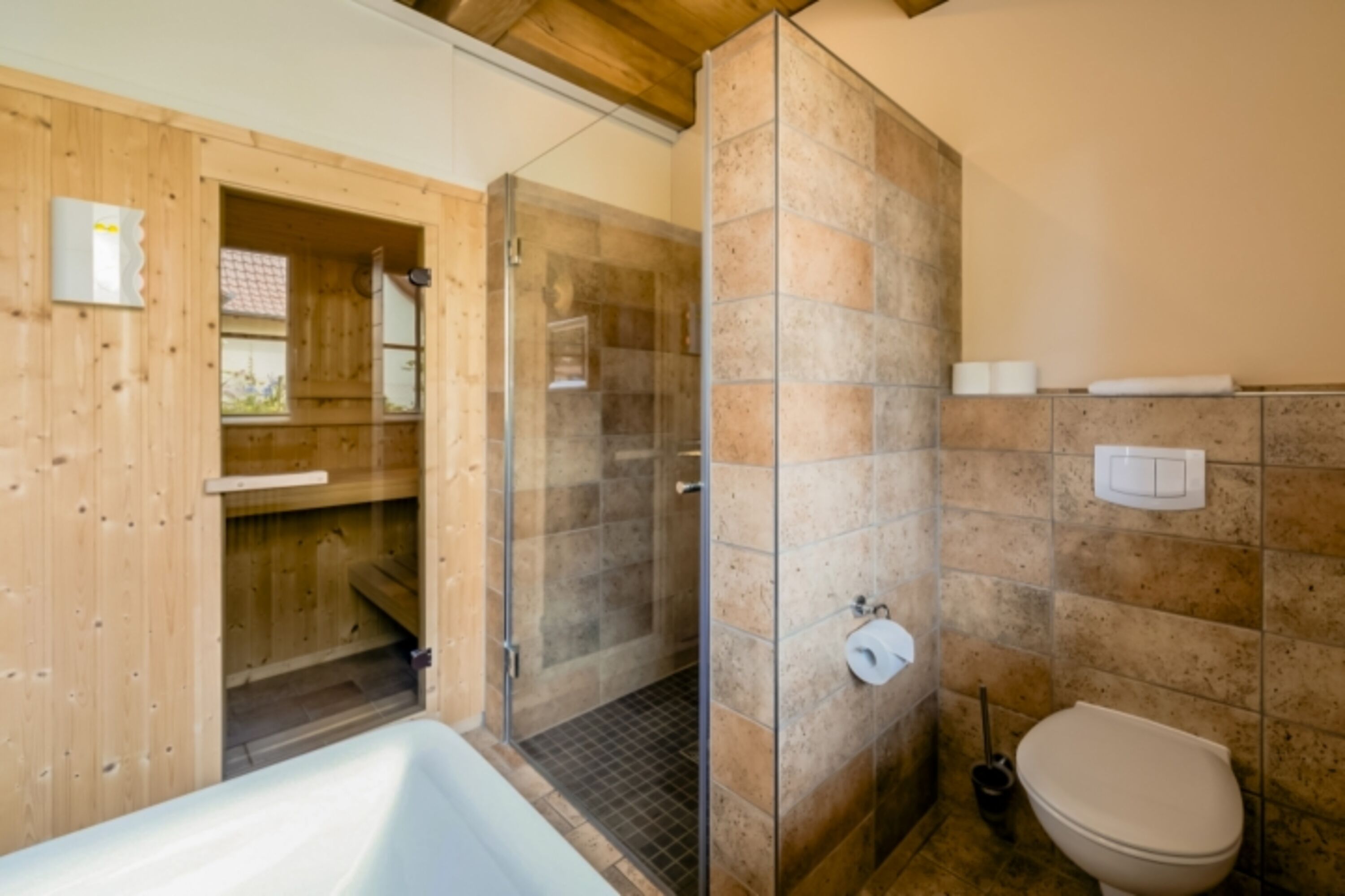 Bad mit Sauna