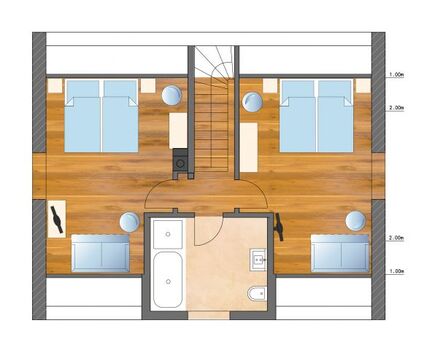 Grundriss Obergeschoss